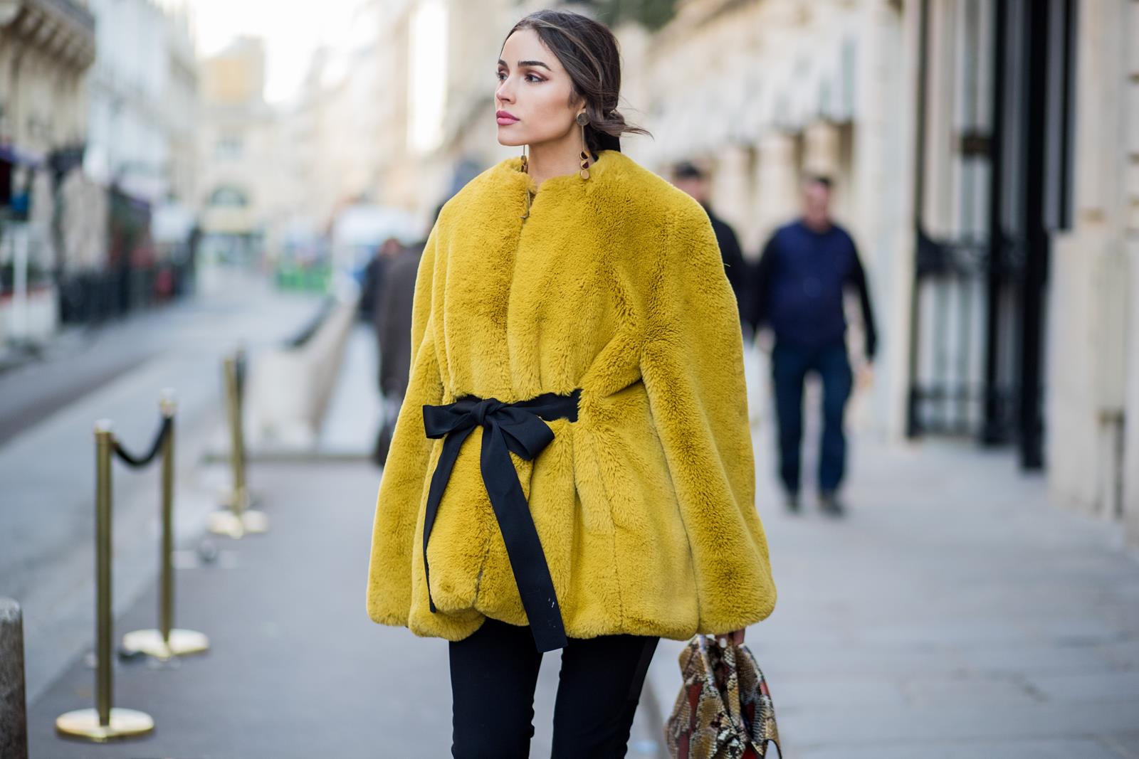 Olivia Culpo Paris Fashion Week Lanvin